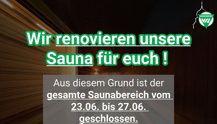 Sauna-Renovierung